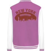New York Football Silhoutte  - College Jacket