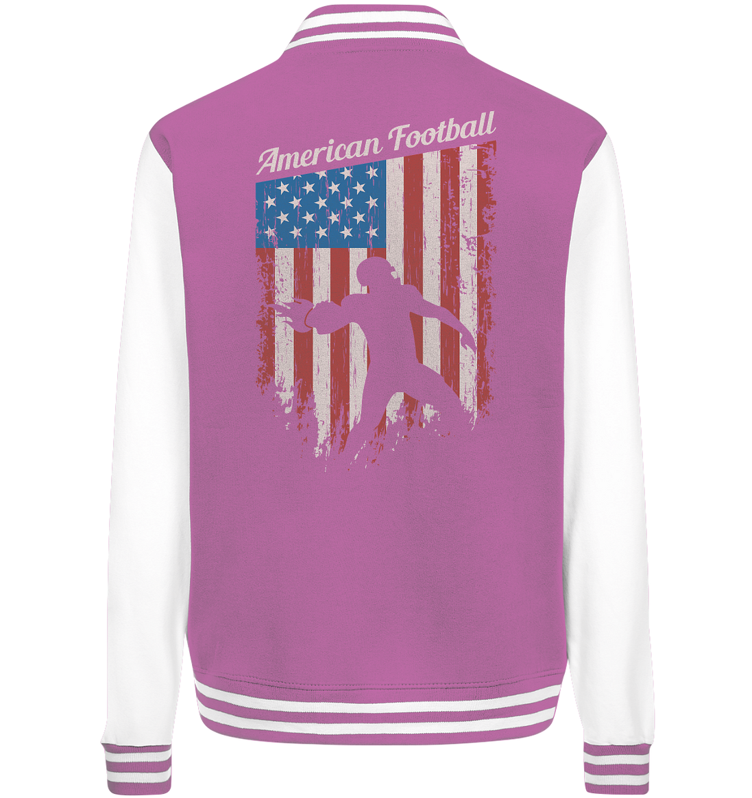 American Football Banner - College Jacket