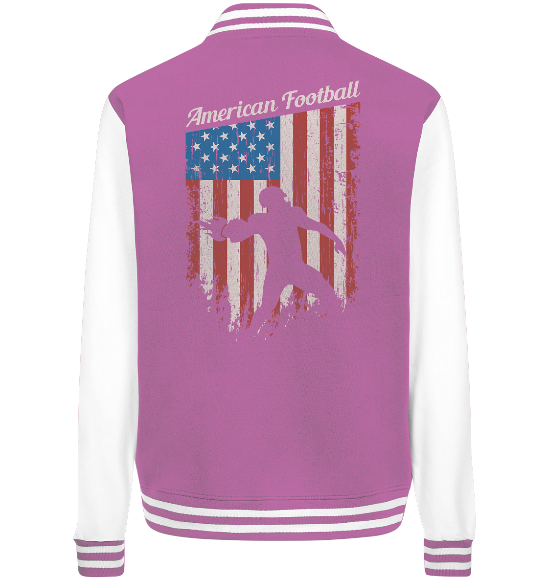 American Football Banner - College Jacket