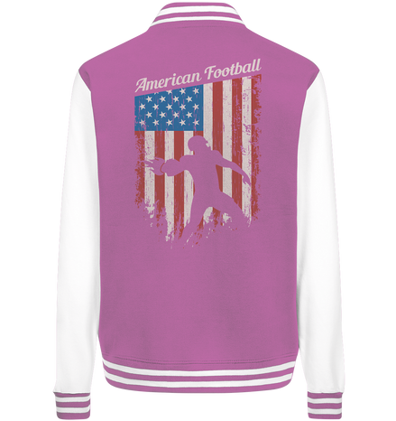 American Football Banner - College Jacket