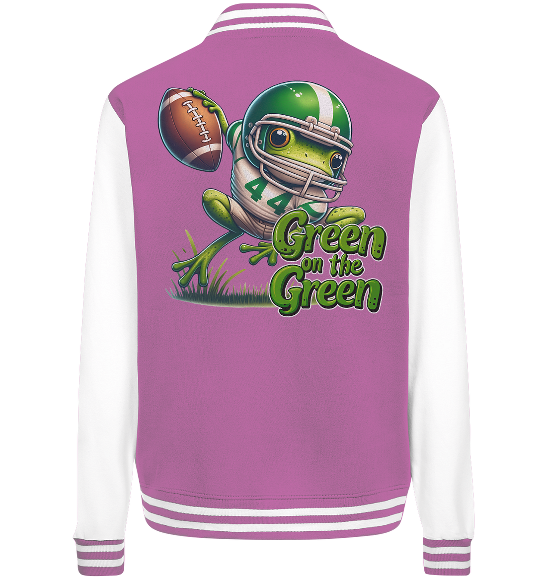 Green Frog- College Jacket