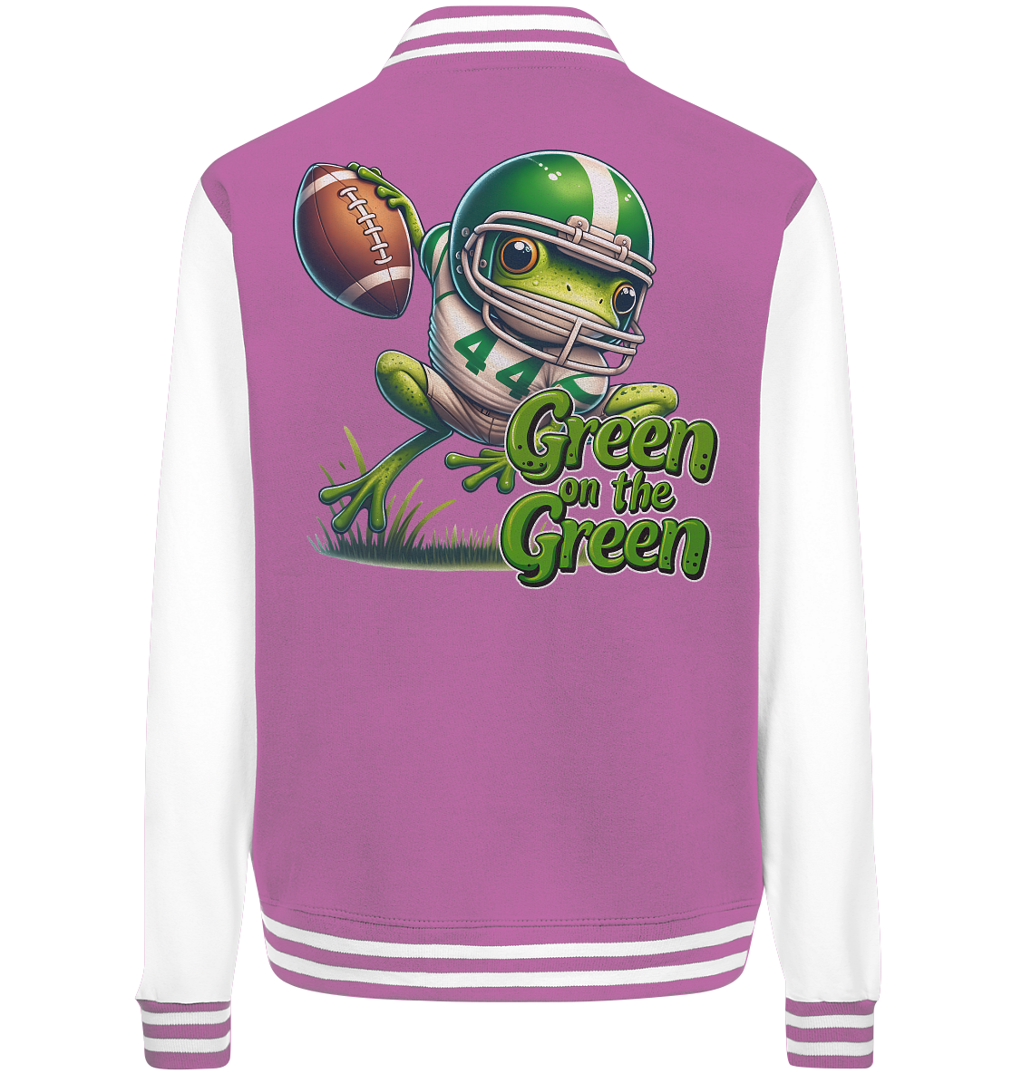 Green Frog- College Jacket