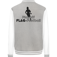 Playoff Flag Football  Women black  - College Jacket