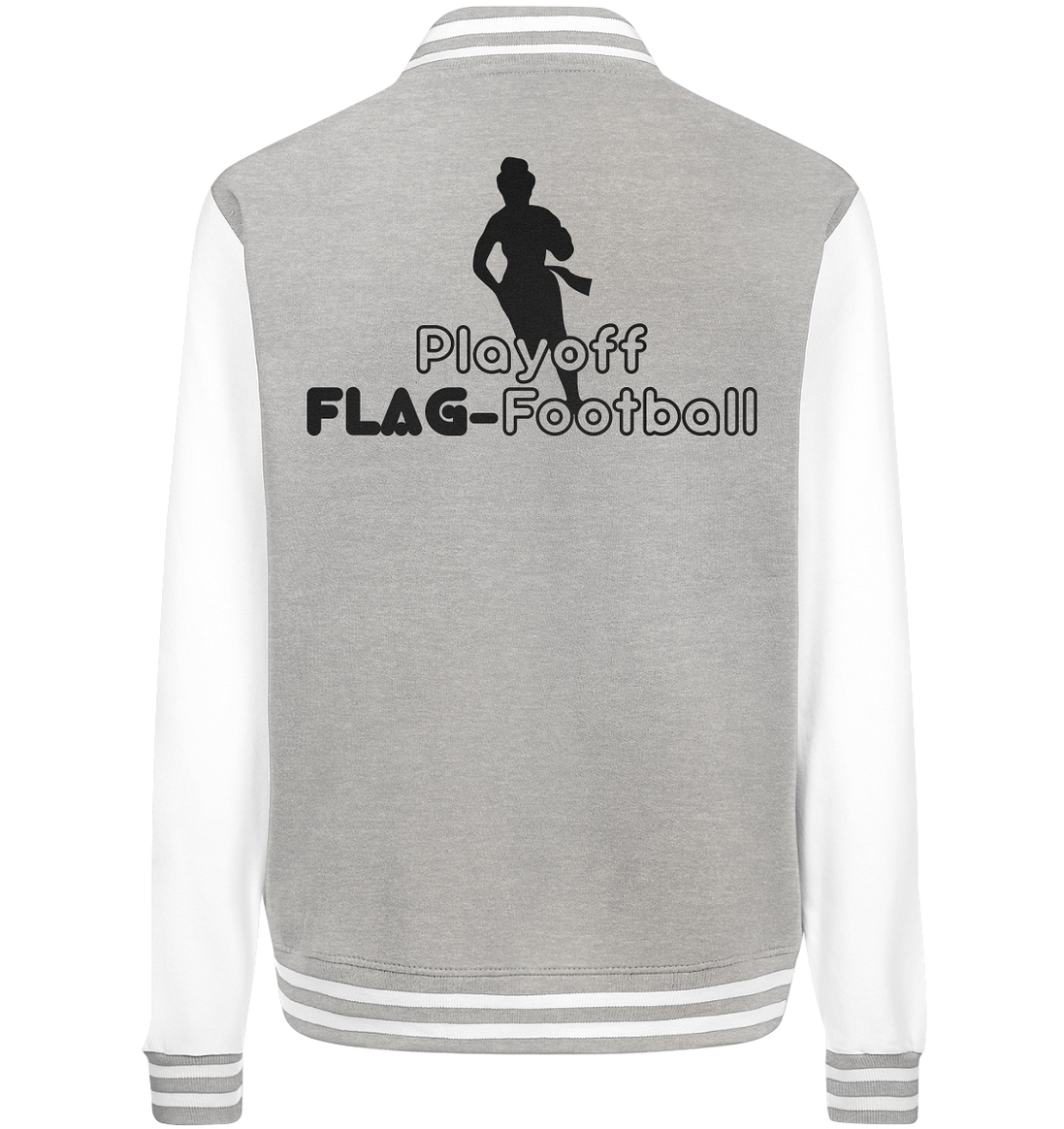 Playoff Flag Football  Women black  - College Jacket