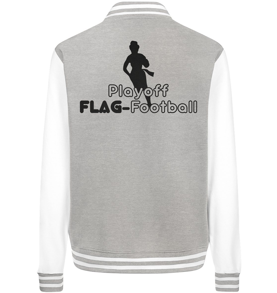 Playoff Flag Football  Women black  - College Jacket