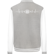 Football Heartbeat - College Jacket