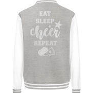 Eat Sleep Cheer - College Jacket