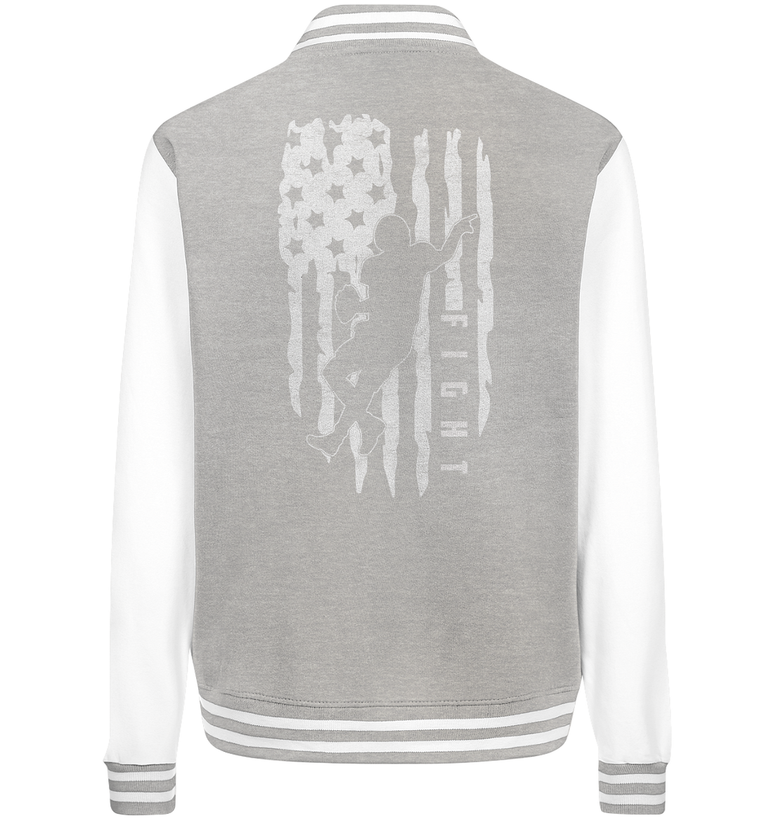 USA Flag Fight - College Jacket