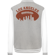 Los Angeles Football Silhouette - Varsity Jacket