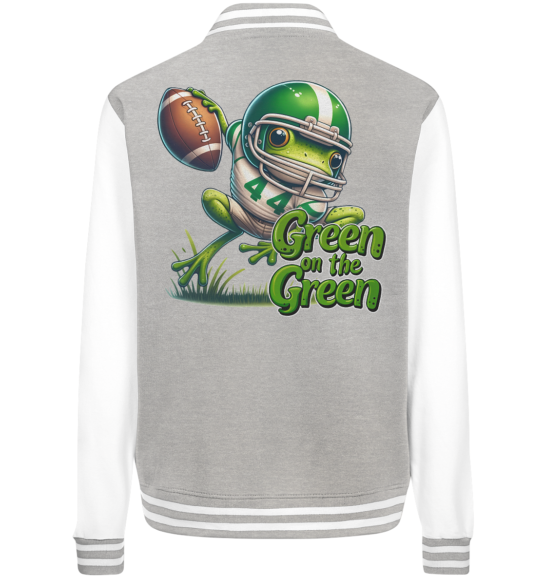 Green Frog- College Jacket