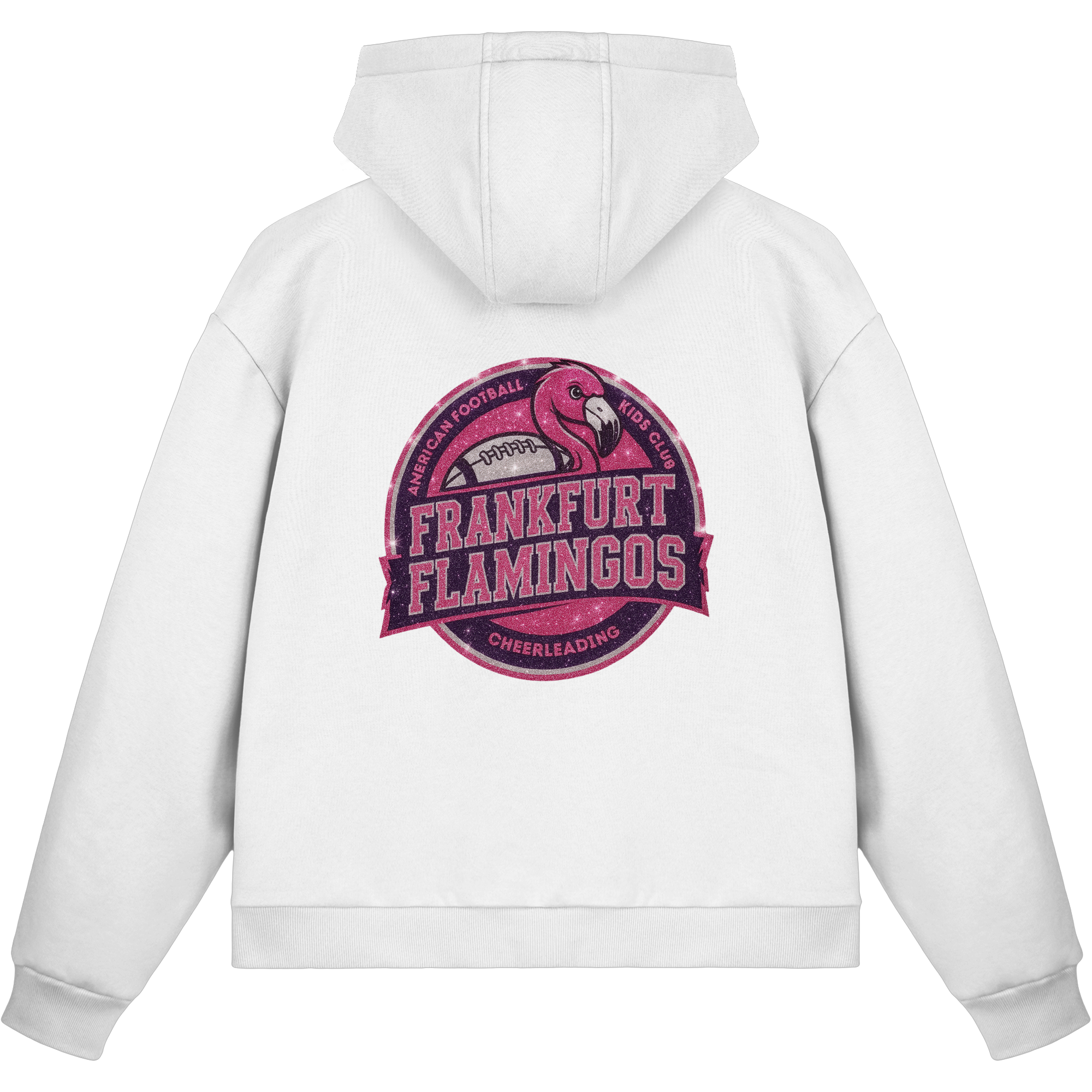 Frankfurt Flamingos - Fluffy Boxcut Zipper