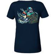Dolphin - Ladies V-Neck Shirt