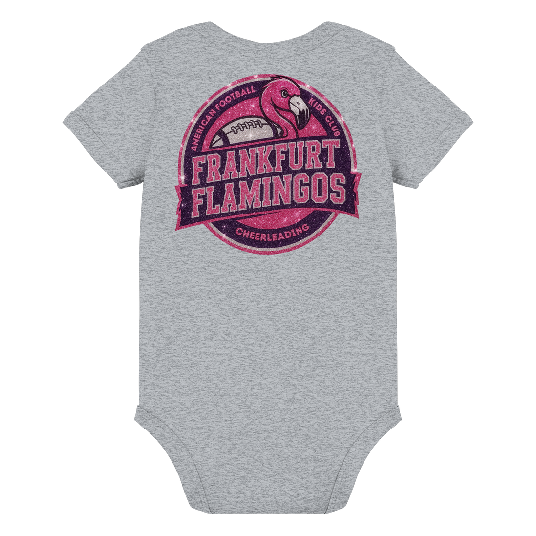 Frankfurt Flamingos - Organic Baby Bodysuit