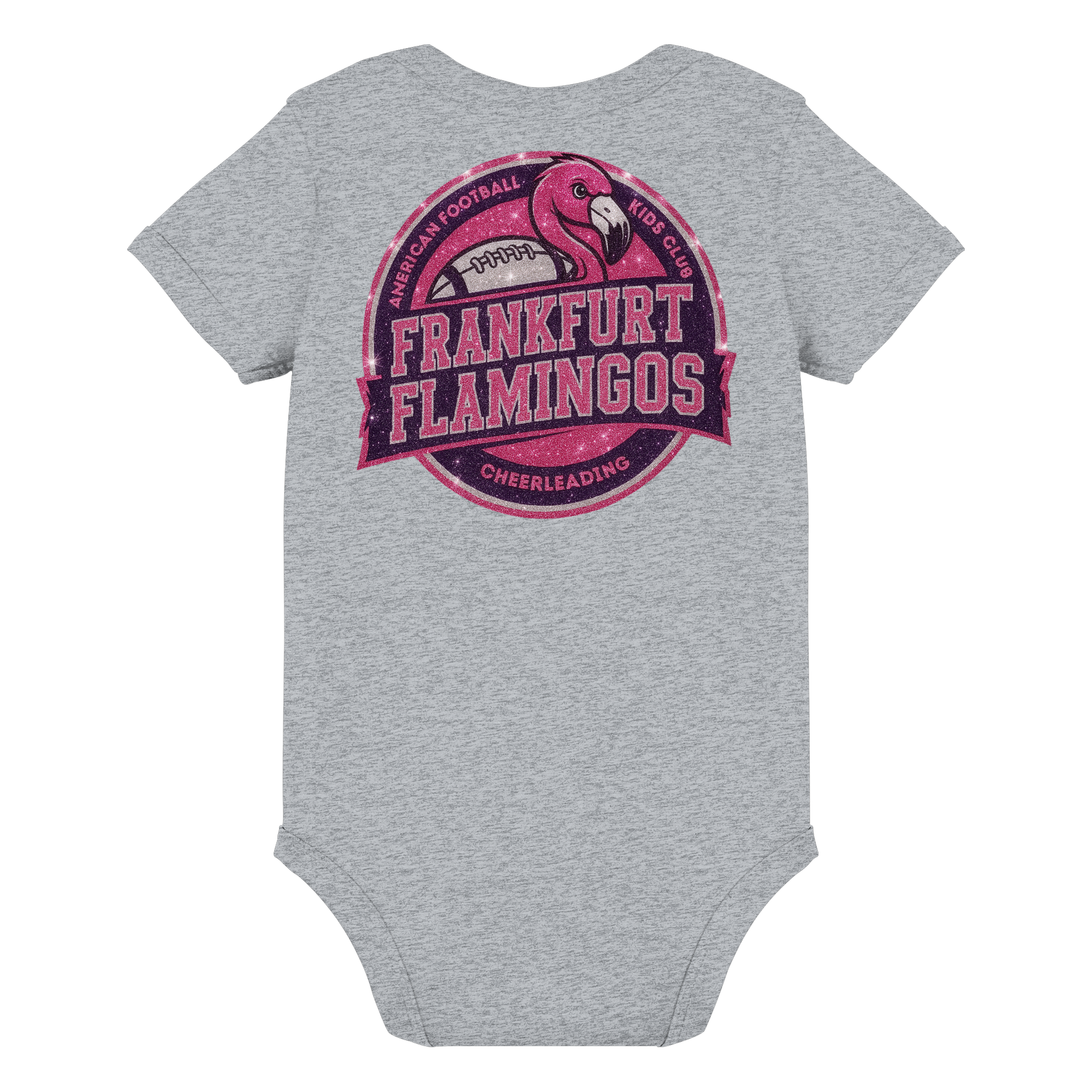 Frankfurt Flamingos - Organic Baby Bodysuit