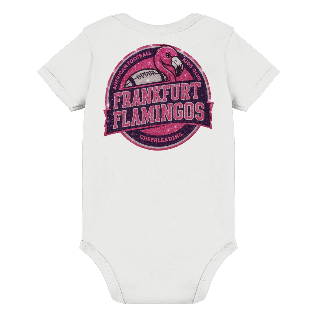 Frankfurt Flamingos - Organic Baby Bodysuit
