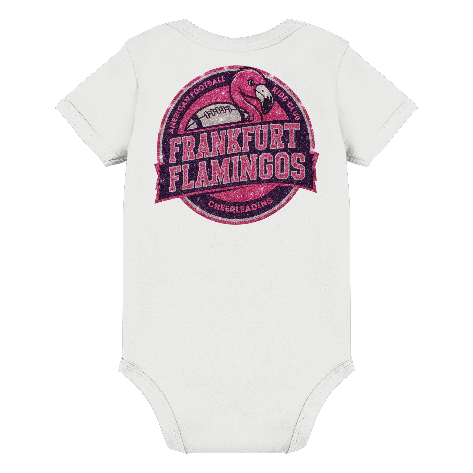 Frankfurt Flamingos - Organic Baby Bodysuit