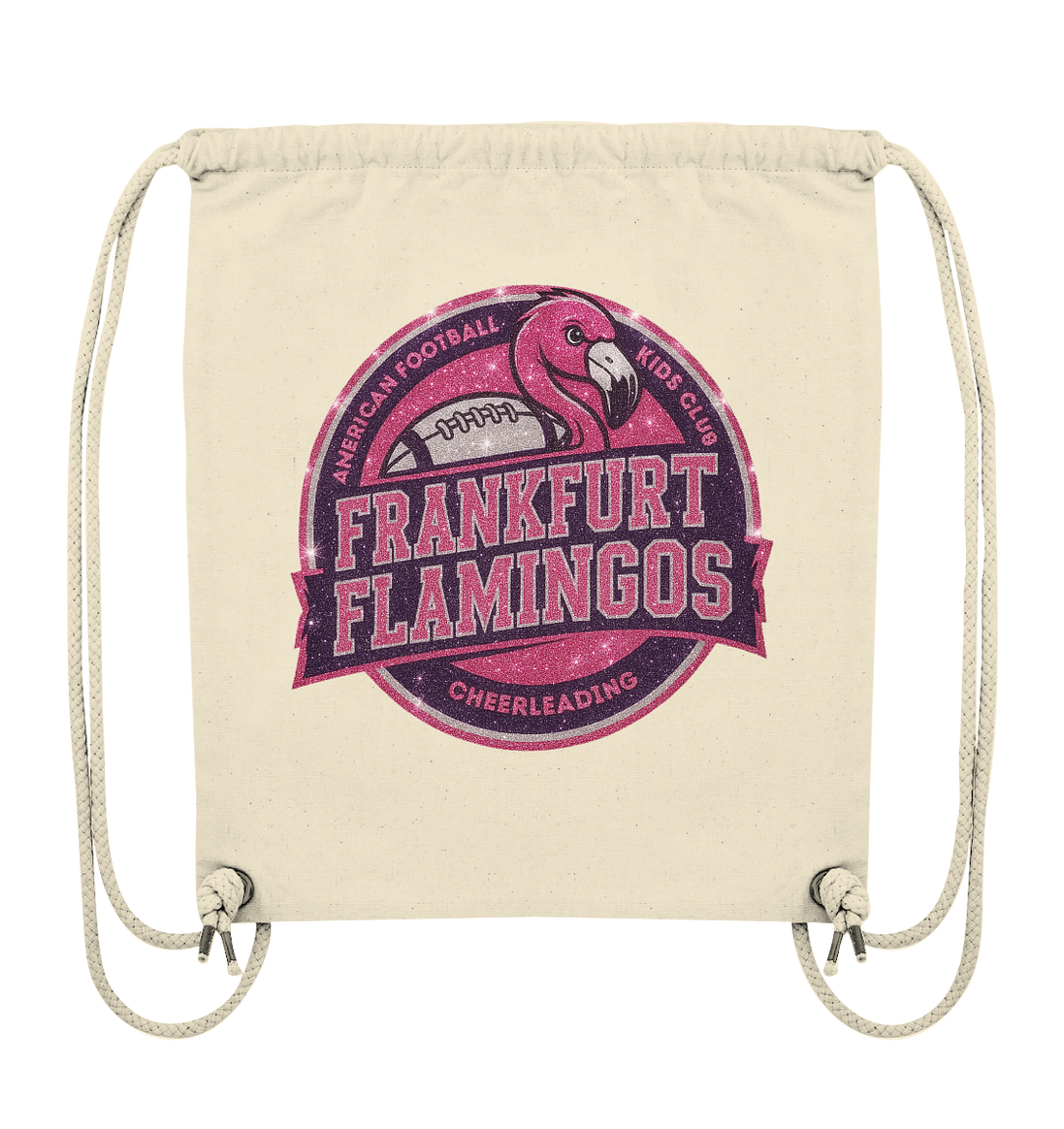 Frankfurt Flamingos - Organic Gym Bag