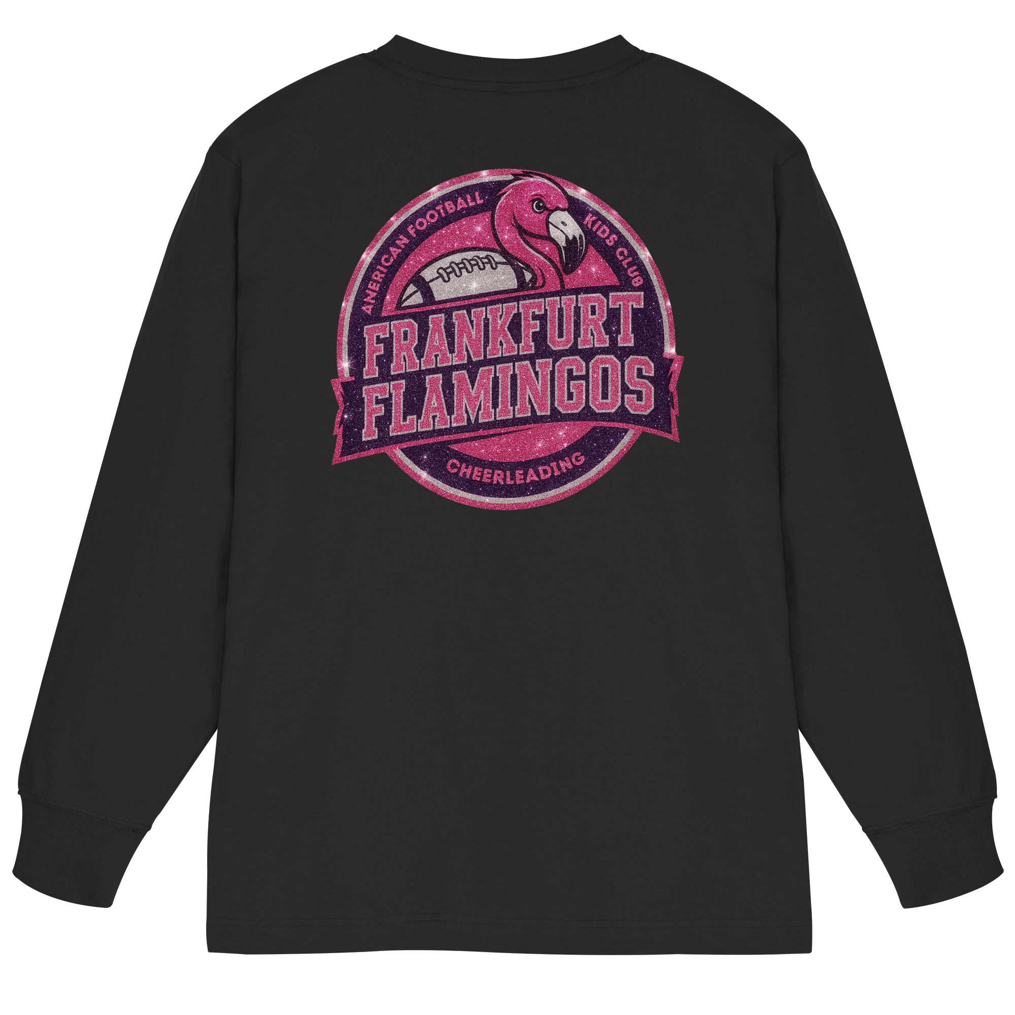 Frankfurt Flamingos - Organic Heavy Oversized Longsleeve T-Shirt