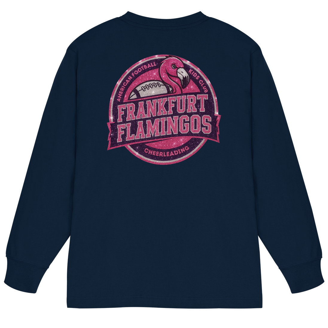Frankfurt Flamingos - Organic Heavy Oversized Longsleeve T-Shirt