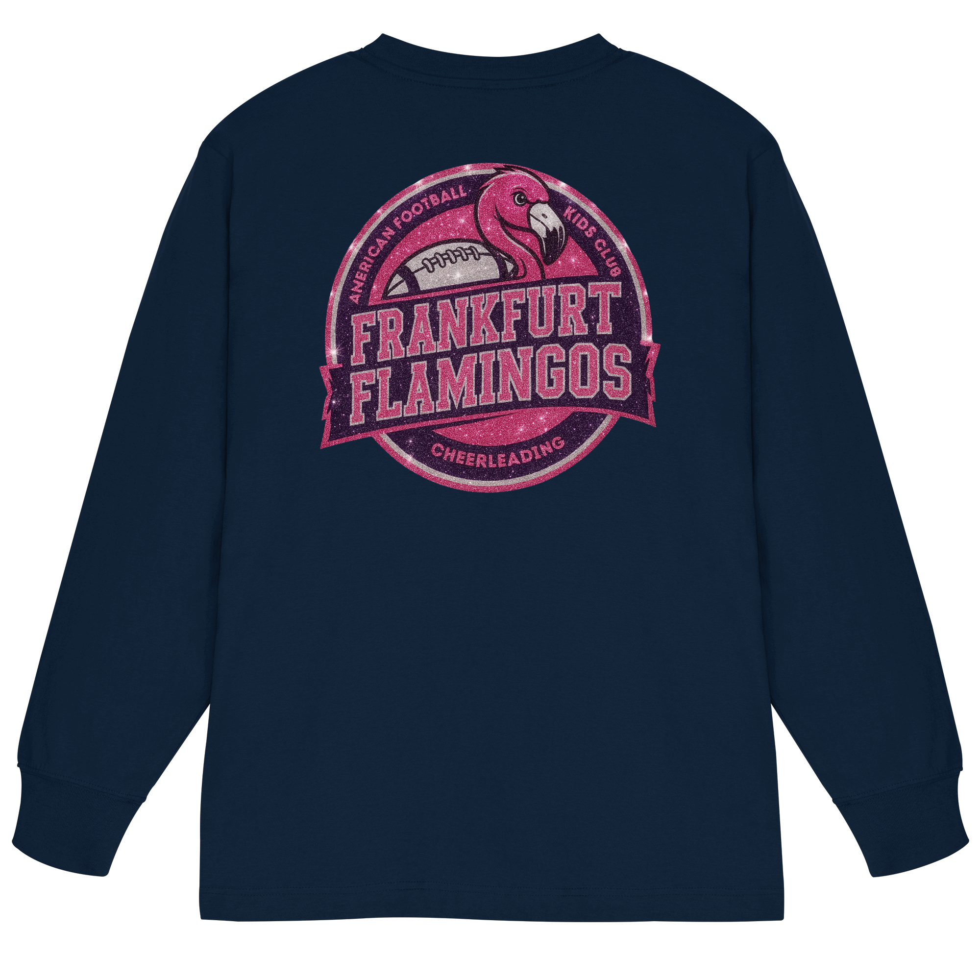 Frankfurt Flamingos - Organic Heavy Oversized Longsleeve T-Shirt