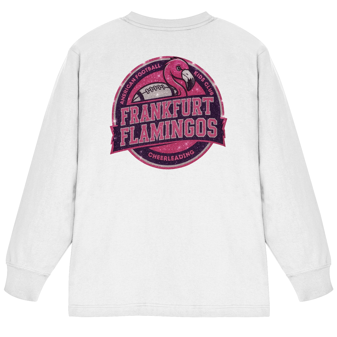 Frankfurt Flamingos - Organic Heavy Oversized Longsleeve T-Shirt