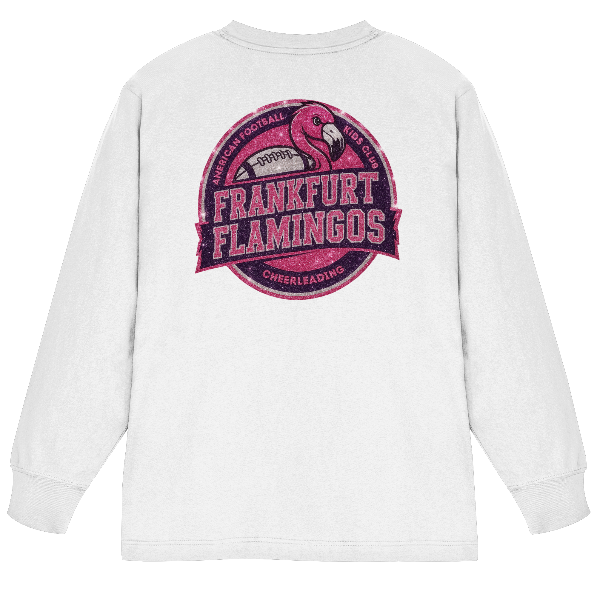 Frankfurt Flamingos - Organic Heavy Oversized Longsleeve T-Shirt