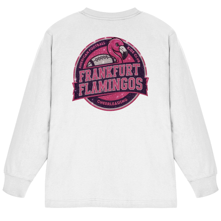 Frankfurt Flamingos - Organic Heavy Oversized Longsleeve T-Shirt
