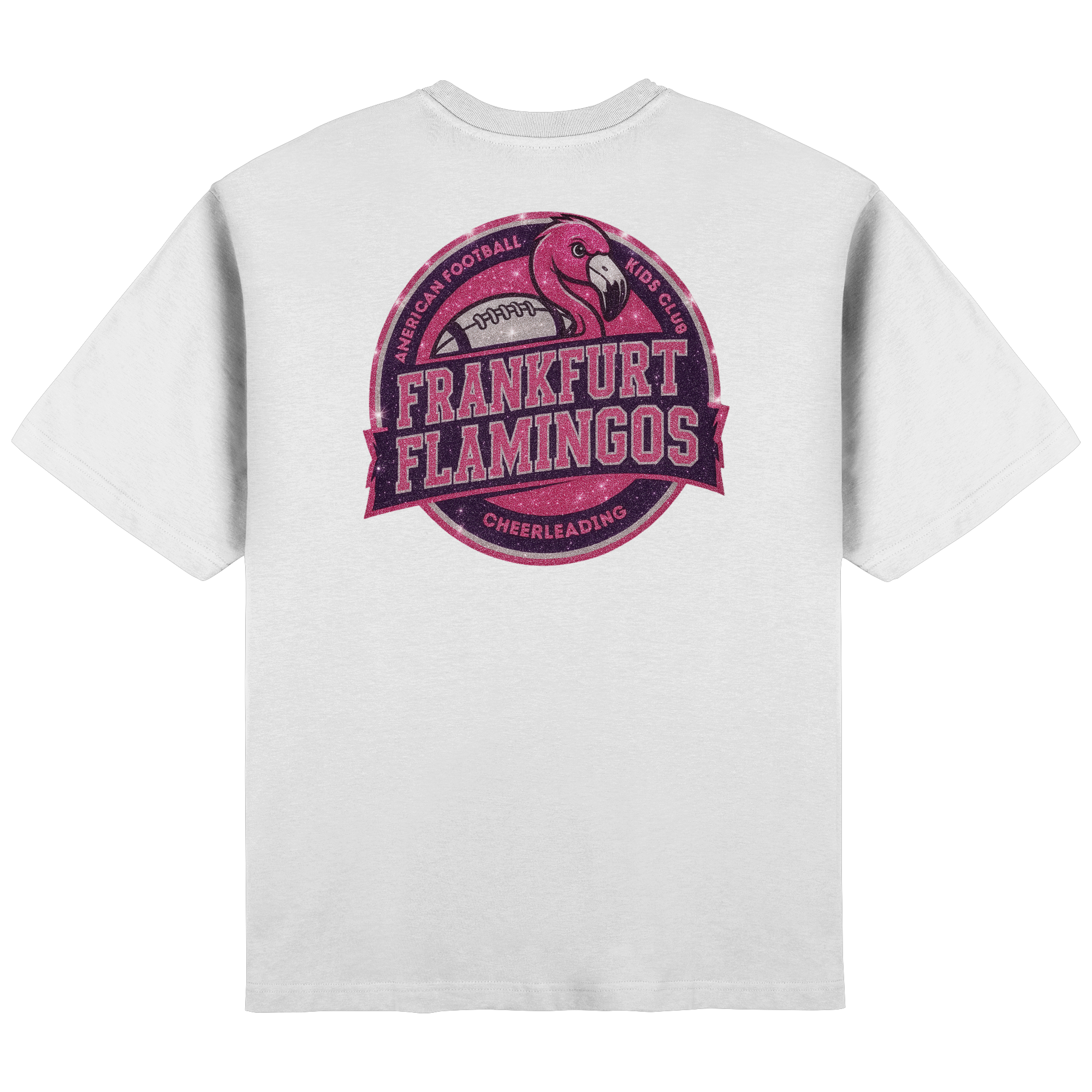 Frankfurt Flamingos - Streetwear Oversized T-Shirt