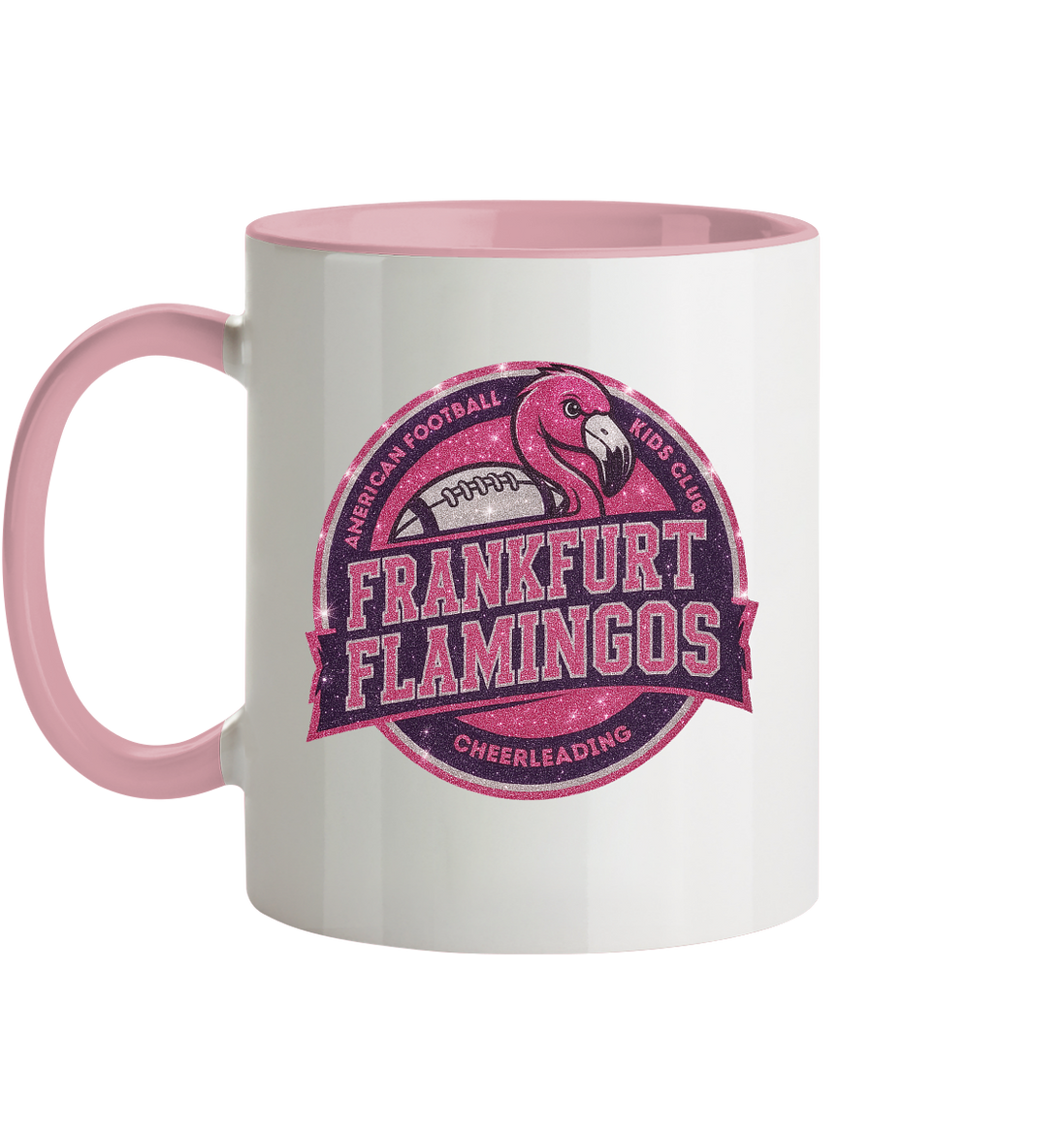 Frankfurt Flamingos - Tasse zweifarbig