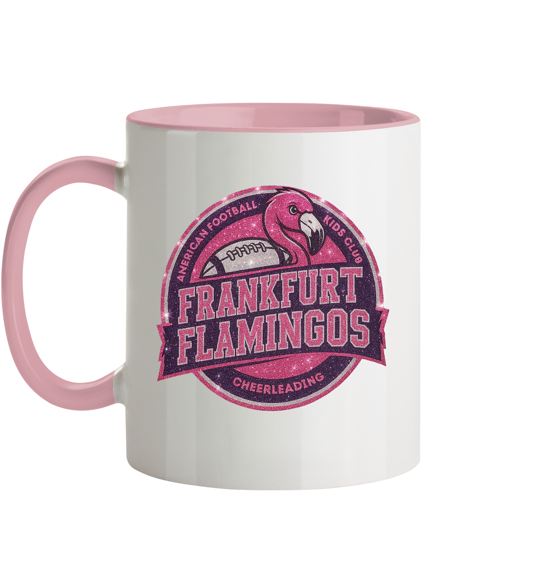 Frankfurt Flamingos - Tasse zweifarbig