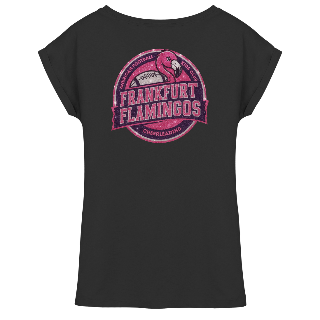Frankfurt Flamingos - Womens Extended Shoulder T-Shirt