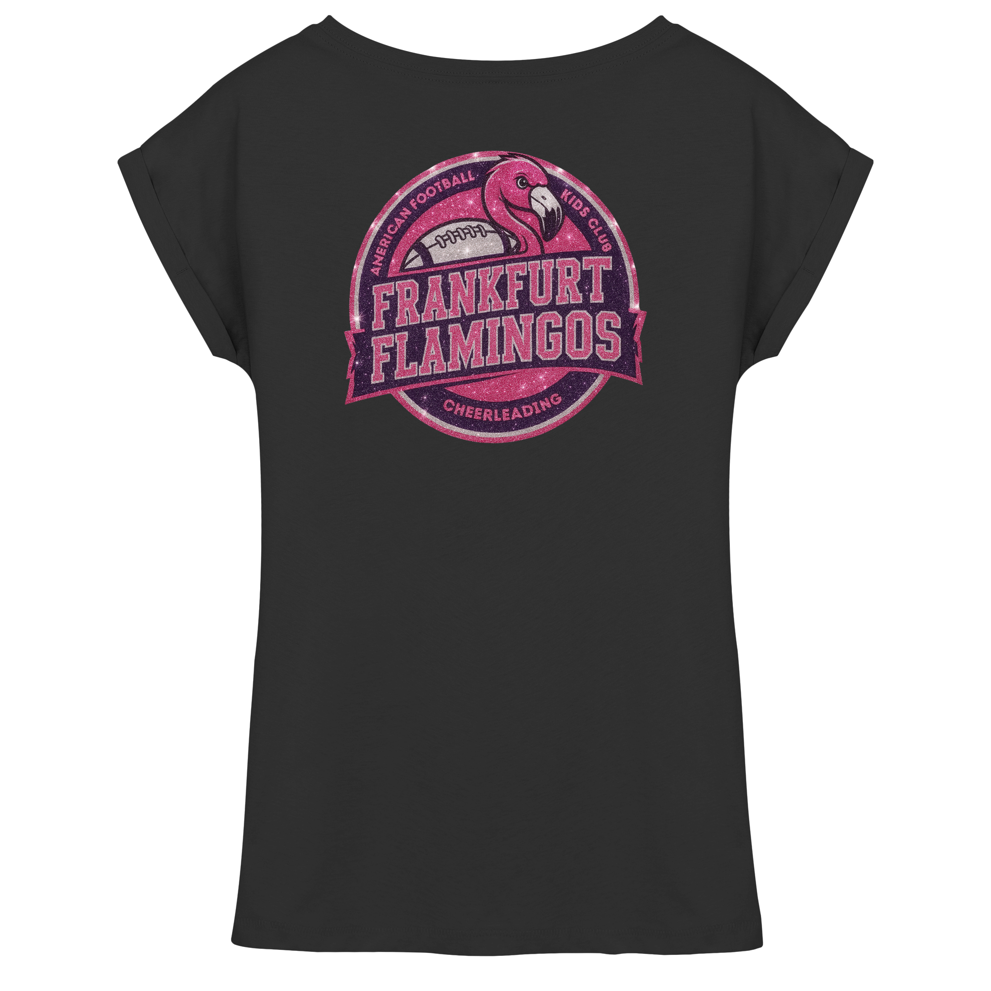 Frankfurt Flamingos - Womens Extended Shoulder T-Shirt