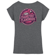 Frankfurt Flamingos - Womens Extended Shoulder T-Shirt