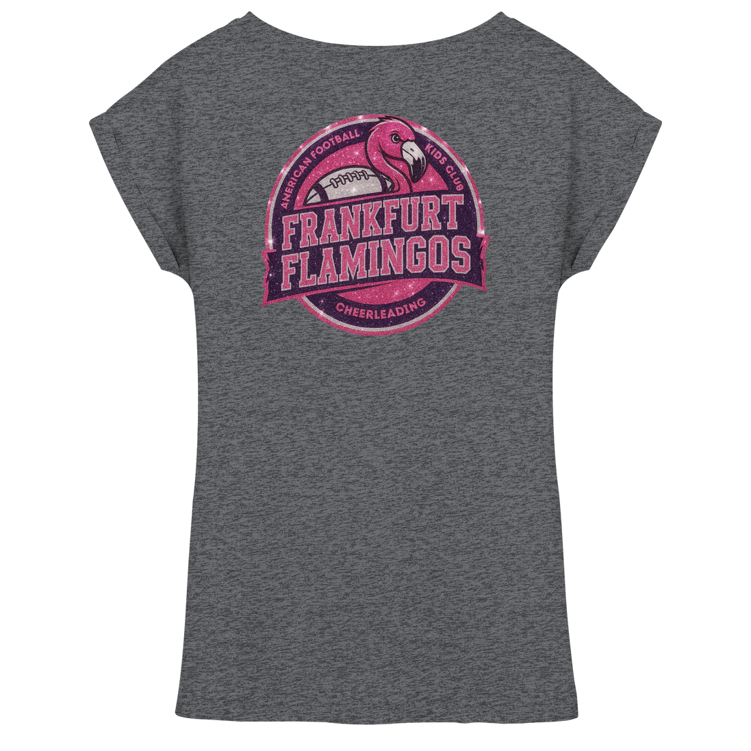Frankfurt Flamingos - Womens Extended Shoulder T-Shirt