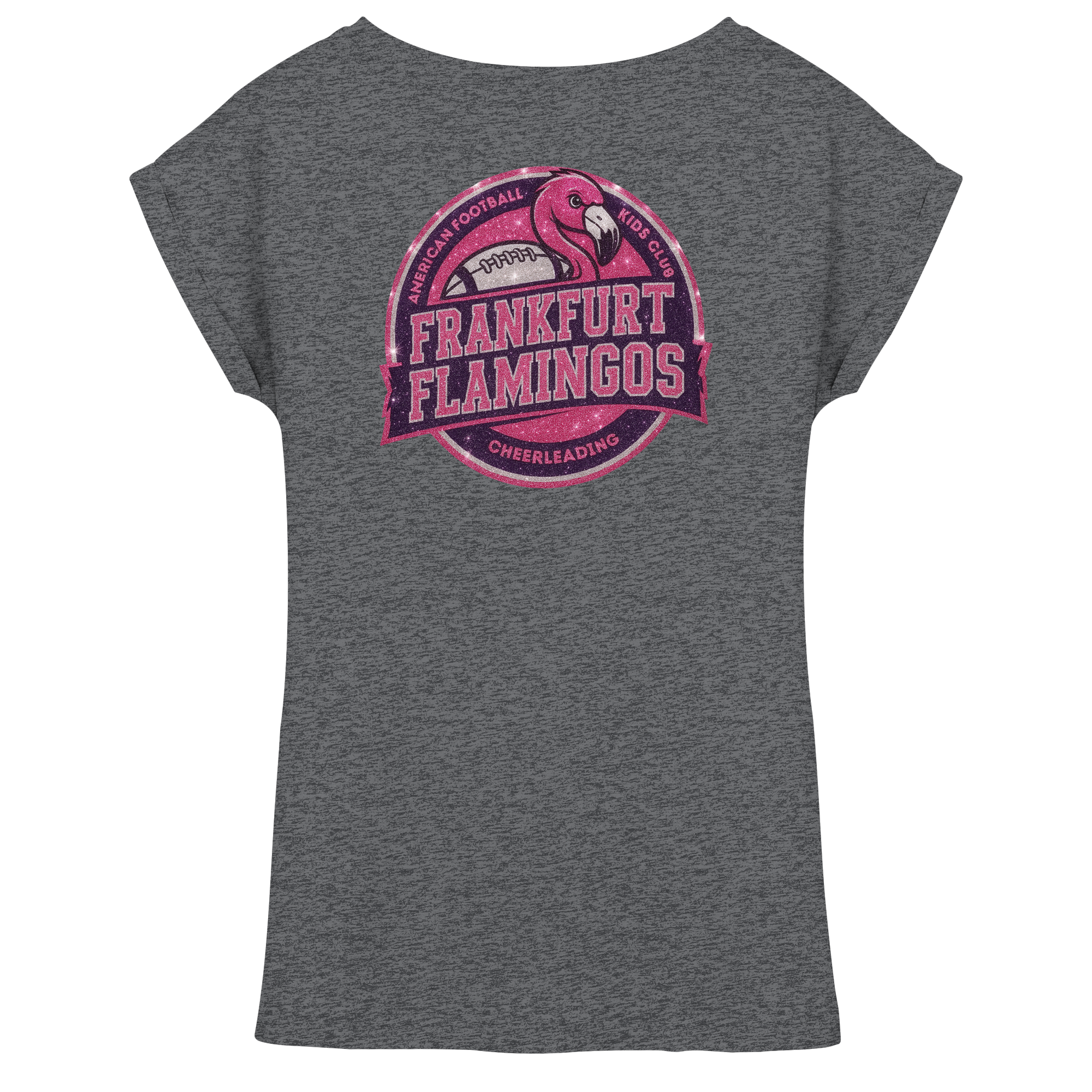 Frankfurt Flamingos - Womens Extended Shoulder T-Shirt