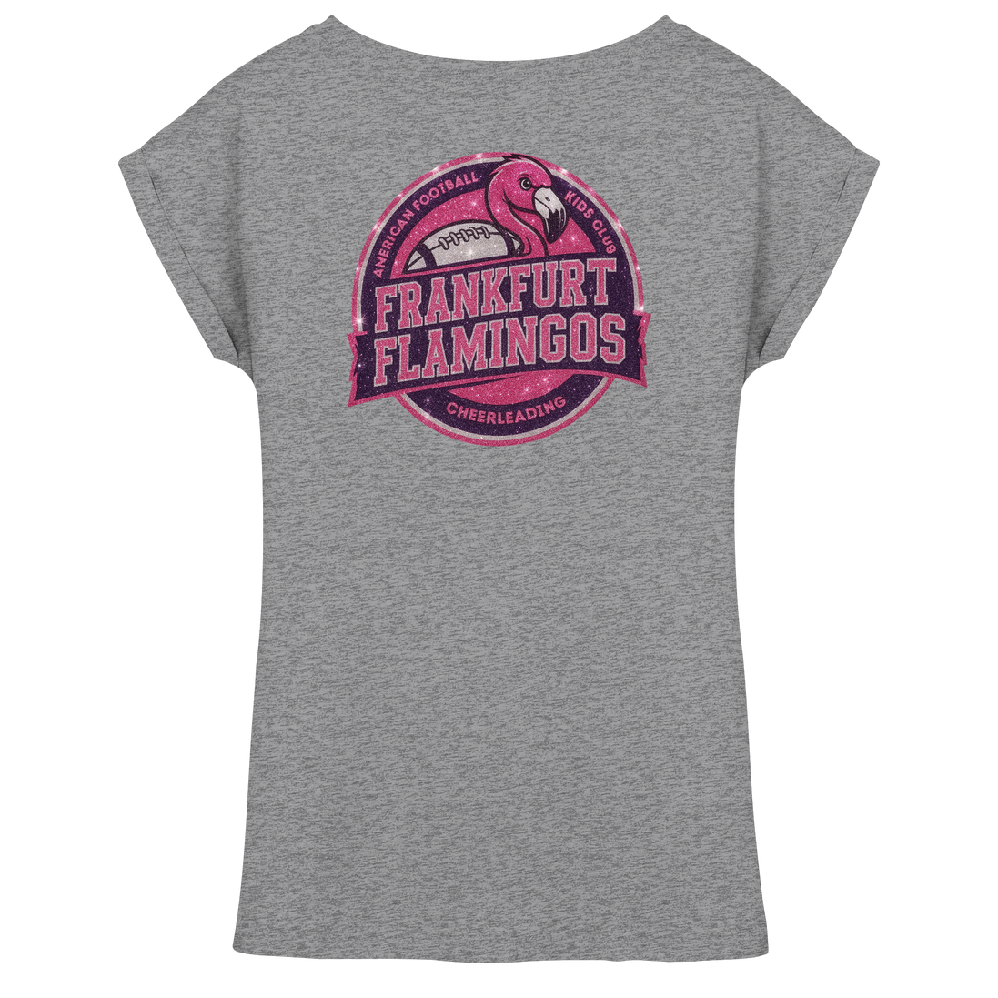 Frankfurt Flamingos - Womens Extended Shoulder T-Shirt