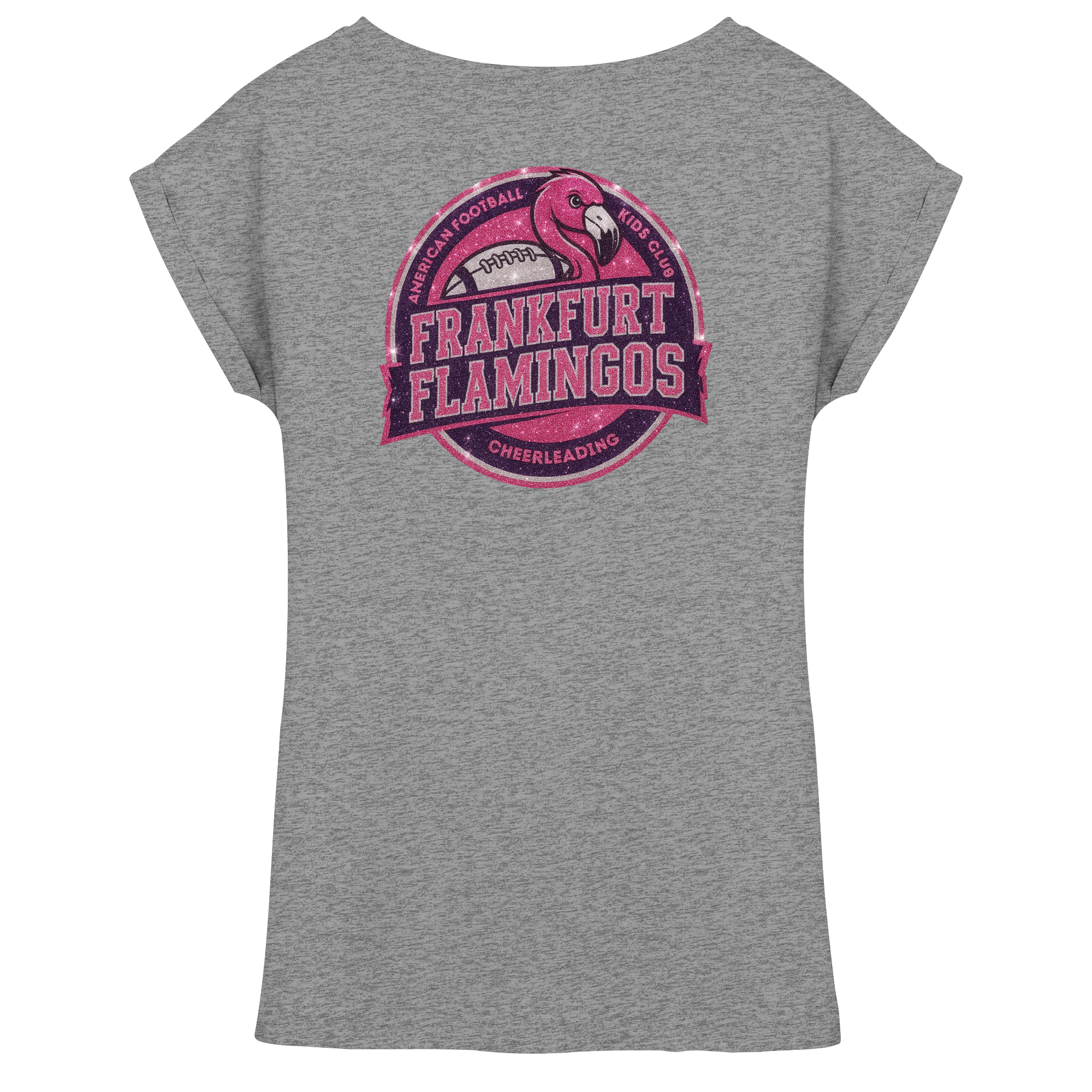Frankfurt Flamingos - Womens Extended Shoulder T-Shirt