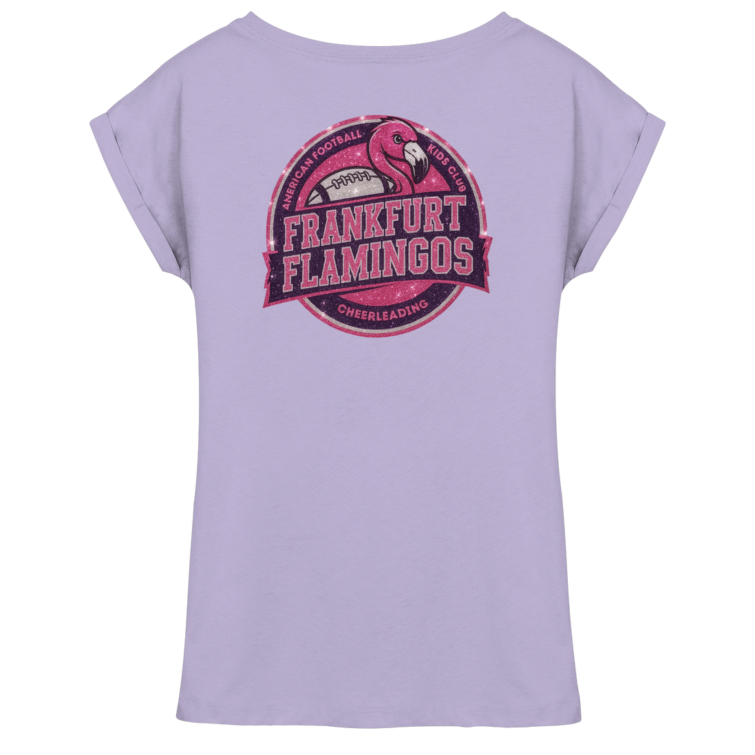 Frankfurt Flamingos - Womens Extended Shoulder T-Shirt