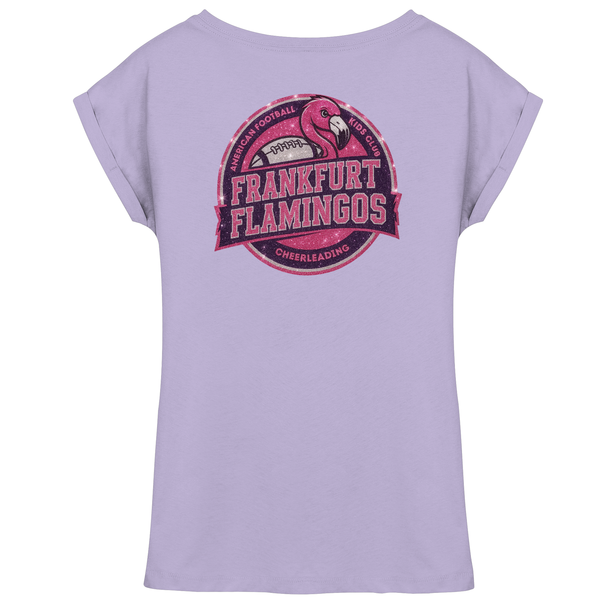 Frankfurt Flamingos - Womens Extended Shoulder T-Shirt