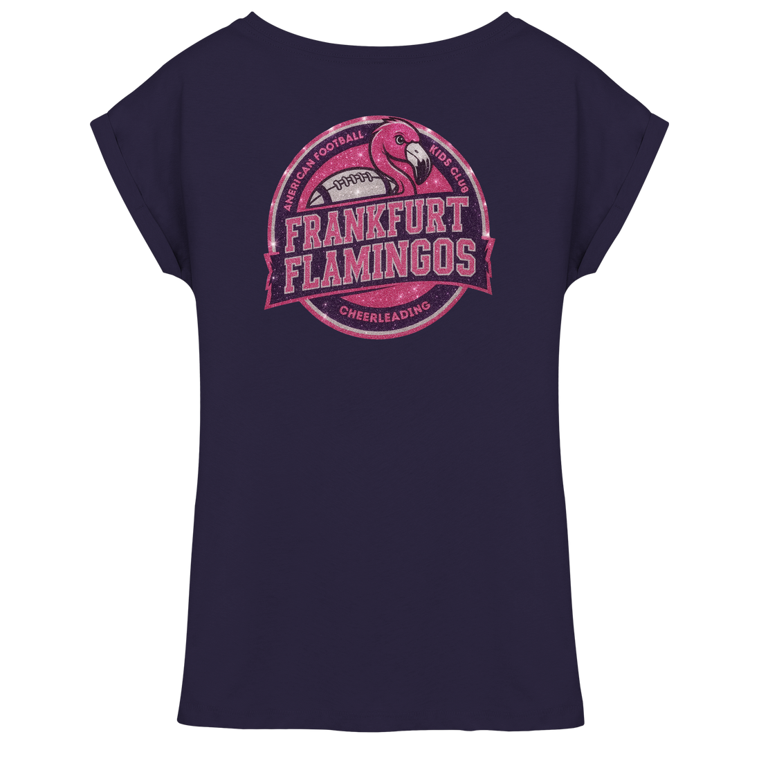 Frankfurt Flamingos - Womens Extended Shoulder T-Shirt