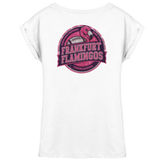 Frankfurt Flamingos - Womens Extended Shoulder T-Shirt