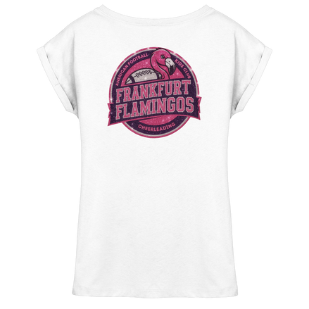 Frankfurt Flamingos - Womens Extended Shoulder T-Shirt