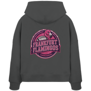 Frankfurt Flamingos - Womens Organic Boxcut Hoodie