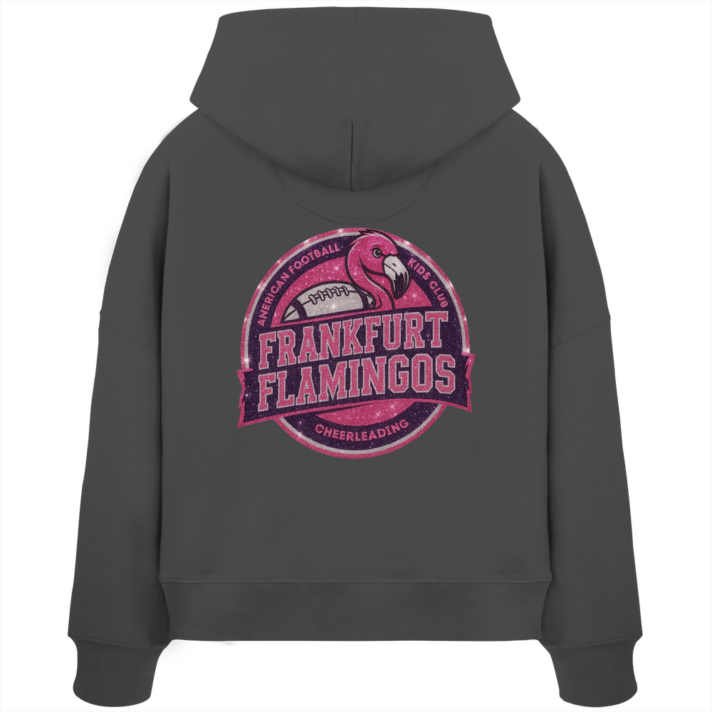 Frankfurt Flamingos - Womens Organic Boxcut Hoodie