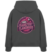 Frankfurt Flamingos - Womens Organic Boxcut Hoodie