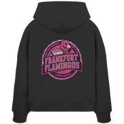 Frankfurt Flamingos - Womens Organic Boxcut Hoodie