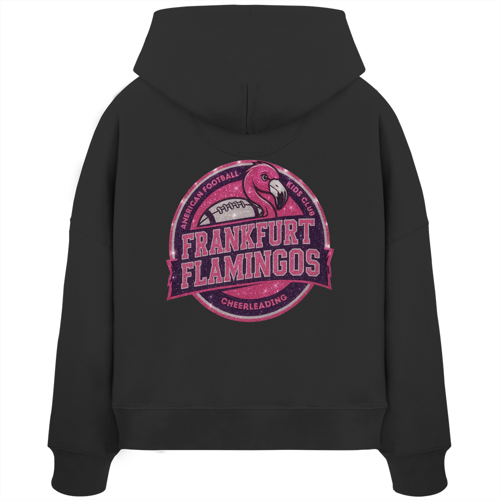 Frankfurt Flamingos - Womens Organic Boxcut Hoodie