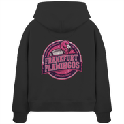 Frankfurt Flamingos - Womens Organic Boxcut Hoodie