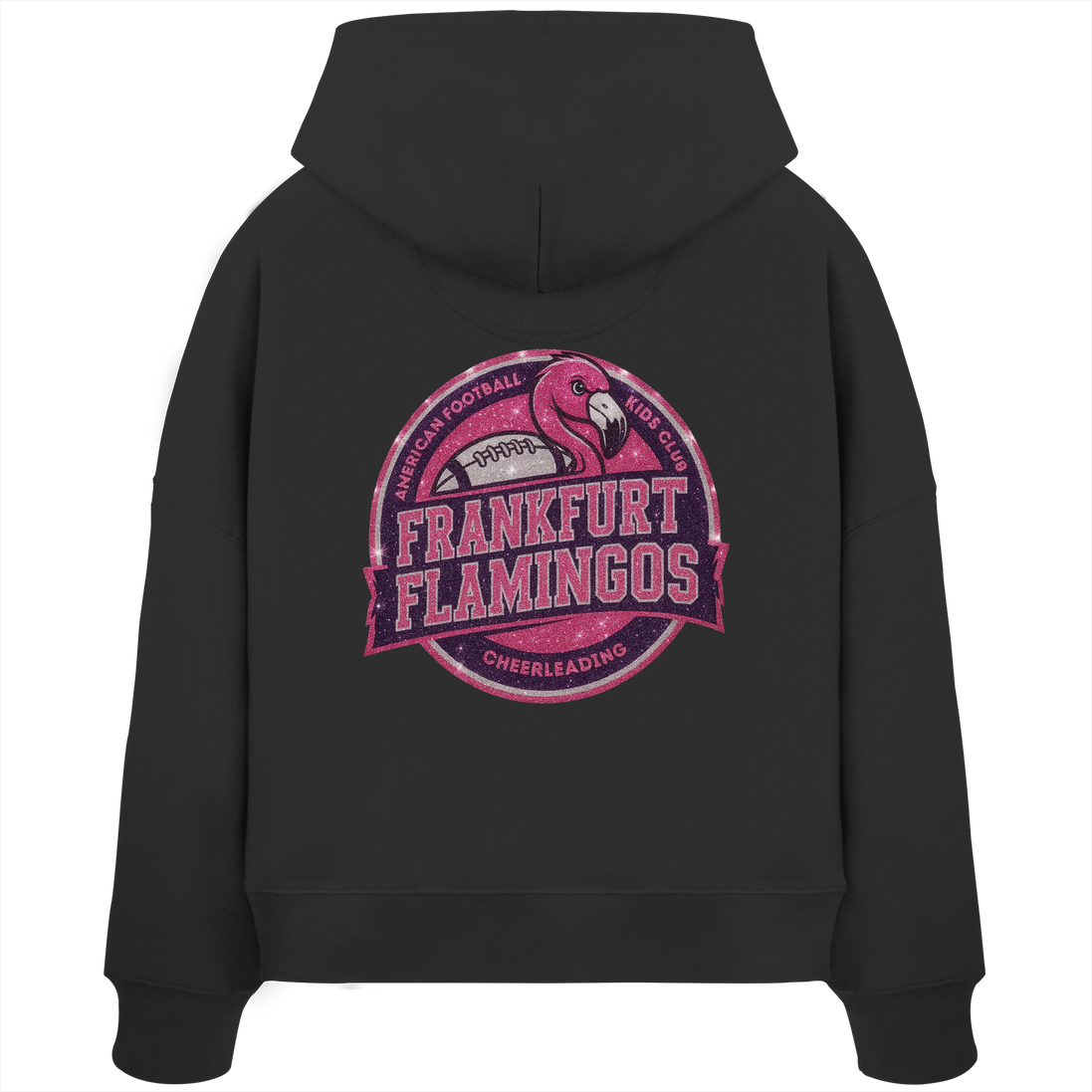 Frankfurt Flamingos - Womens Organic Boxcut Hoodie