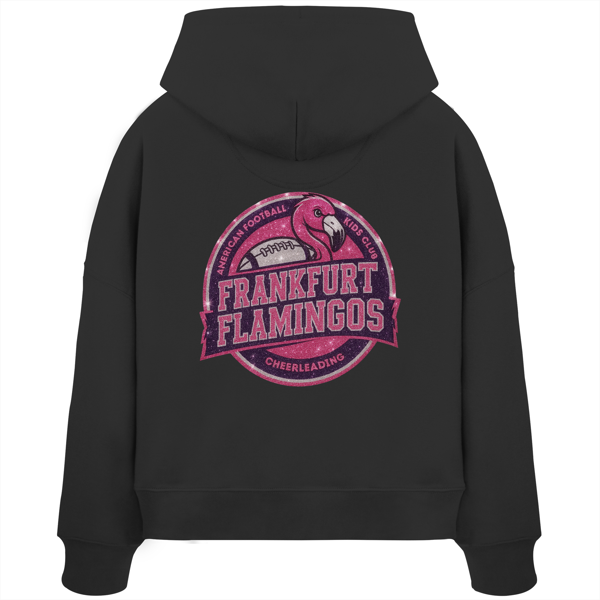 Frankfurt Flamingos - Womens Organic Boxcut Hoodie